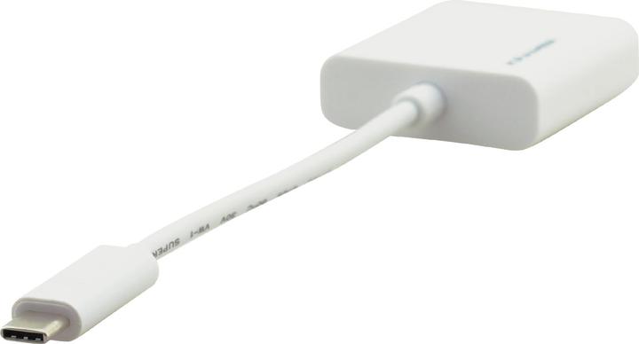 Produktbild ADC-U31C/GF - Externer Videoadapter - USB-C 3.1 - VGA - weiss (USB Typ-C, VGA, 17 cm)