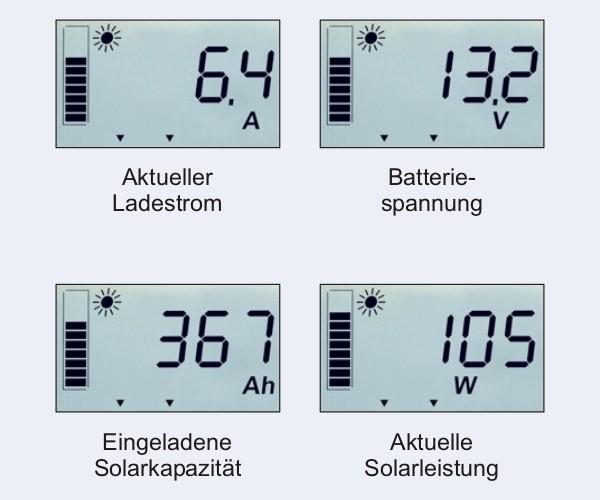 Produktbild Votronic 1247 LCD-Charge Control S (Für VAC-Triple-Serie) (Solarstecker)