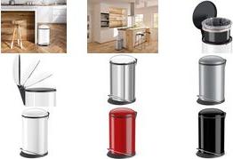 Actual product image Hailo Pedal bin (12 l)