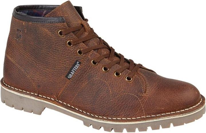 Produktbild Grafters Schnürstiefel Traditionell Gewachstes Leder (38)