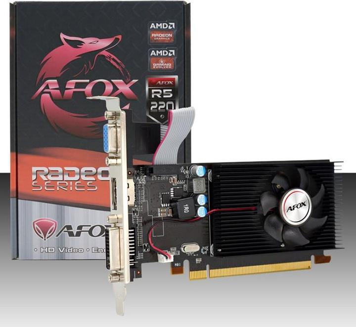 Produktbild AFOX AF5450-1024D3L5 Grafikkarte AMD Radeon HD 5450 1 GB (1 GB)