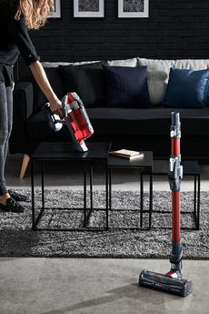 Produktbild Tefal TY9879WO stick vacuum/electric broom Bagless 0.9 L Black, Red