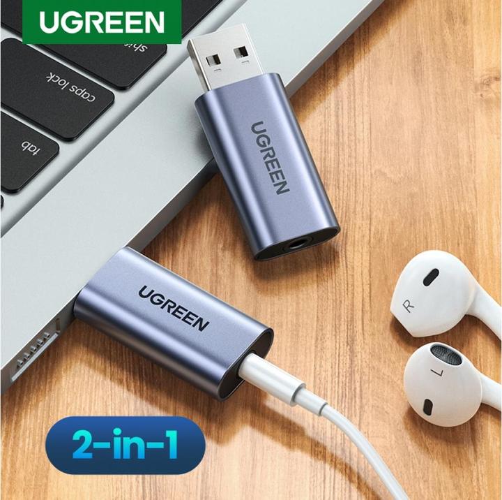 Immagine prodotto Ugreen USB 2.0 all'adattatore audio USB Sound Card Stick (USB)