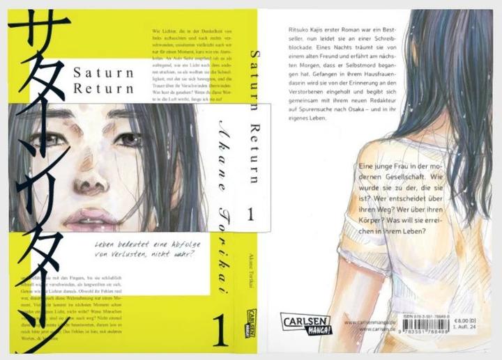 Actual product image Saturn Return 1 (German, Akane Torikai, Antje Bockel, 2024)