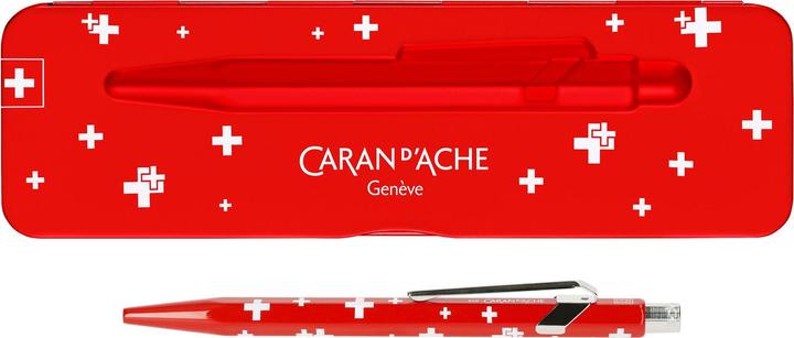 Immagine prodotto Caran d'Ache 849 Totally Swiss mit Etui (Bianco, Rosso, 1 x)