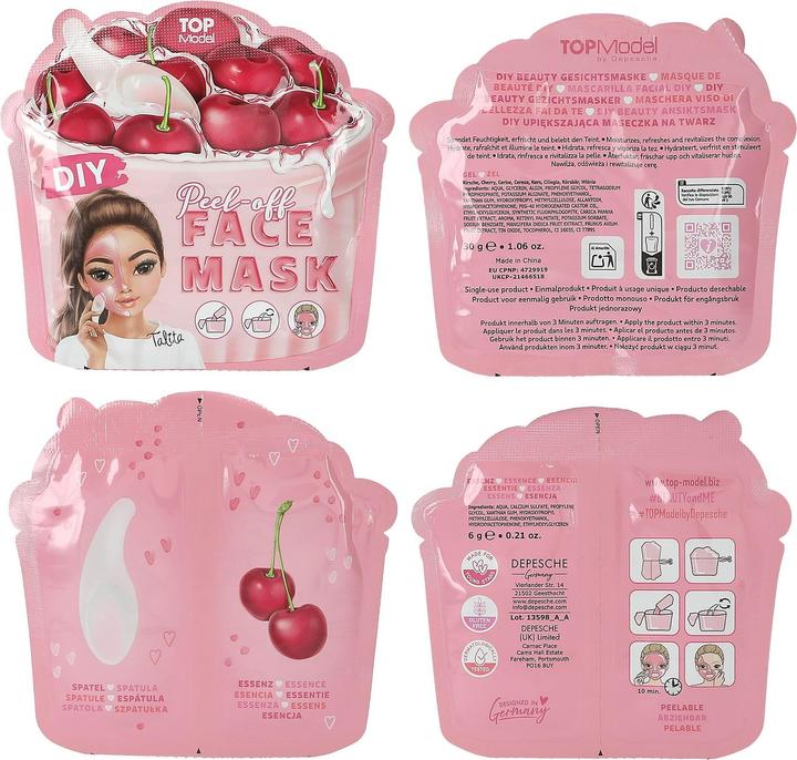 Actual product image Top Model Topmodel - DIY Face Mask BEAUTY and ME - 30 g