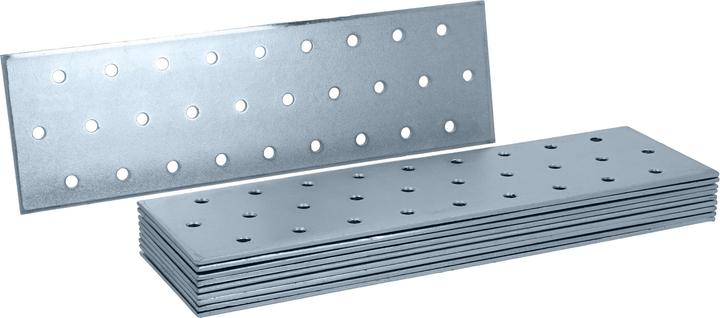 Actual product image Helpmate Lochplatte 60x200, verzinkt, 12 Stück (Perforated plate, 12 pcs.)