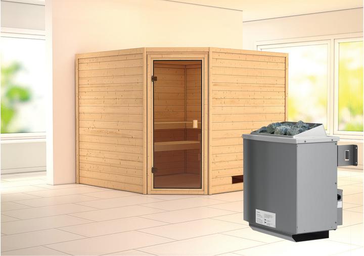 Actual product image Karibu Leona without roof rim (9 KW internal control)