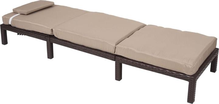 Produktbild JOHN316 Rattan Liegestuhl (198 cm)