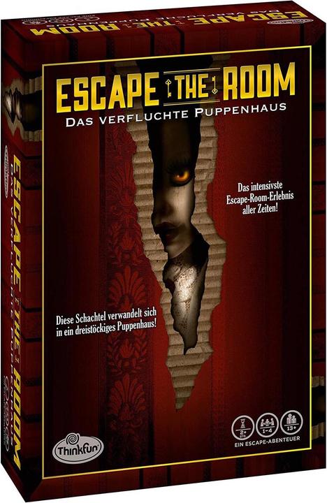 Immagine prodotto Thinkfun Kennerspiel Escape the Room - La casa delle bambole maledette (Italiano)