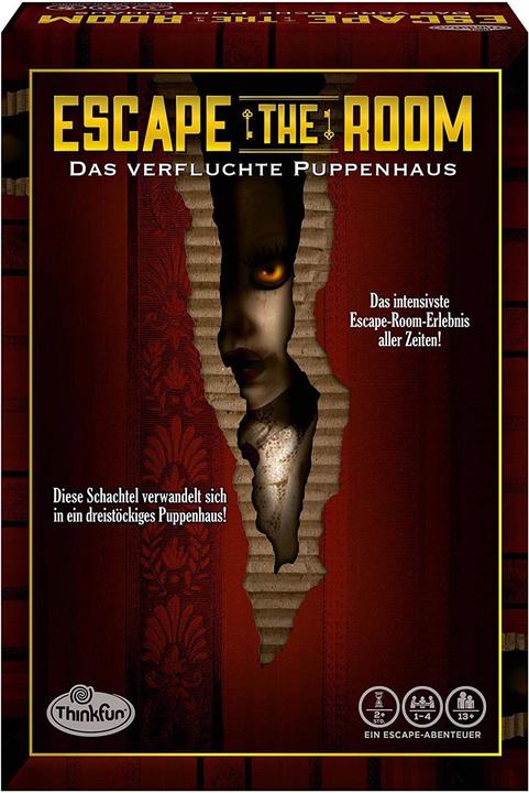 Immagine prodotto Thinkfun Kennerspiel Escape the Room - La casa delle bambole maledette (Italiano)