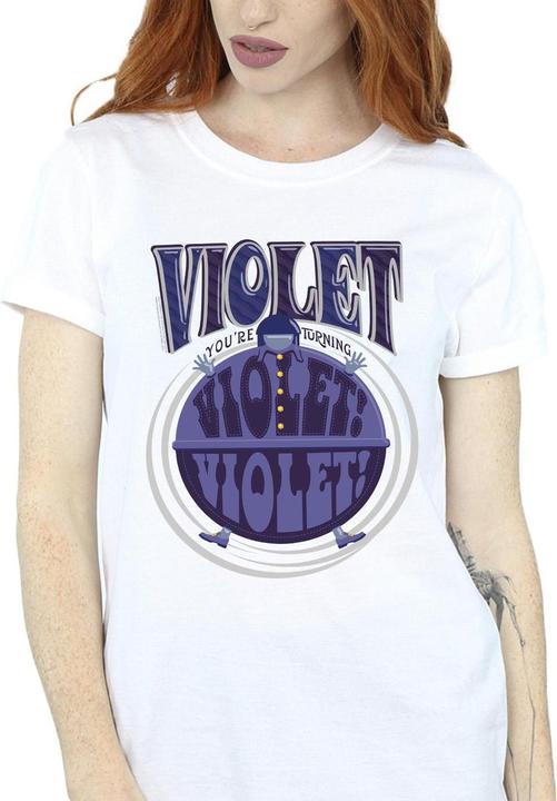 Produktbild Willy Wonka & the Chocolate Factory Violet Turning Violet TShirt (M)