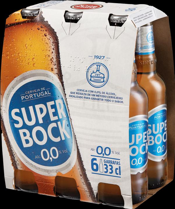 Produktbild Super Bock 0.0 Kiste (6 x 33 cl)