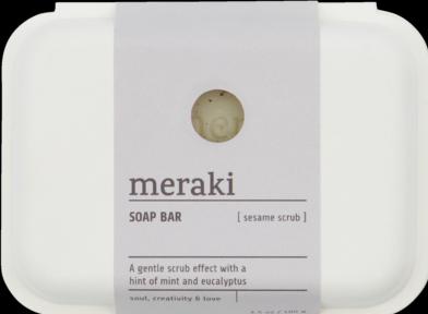 Image du produit Meraki Barre de savon Gommage au sésame (Savon dur)