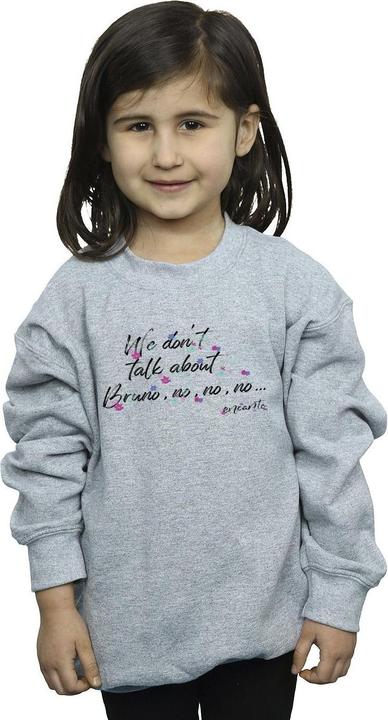 Produktbild Disney Encanto We Dont Talk About Bruno No No Sweatshirt Mädchen (128)