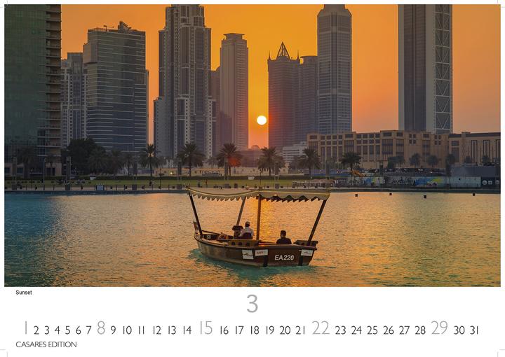 Produktbild Dubai/Abu Dhabi 2026 L 35x50cm (35 x 50 cm, Deutsch)