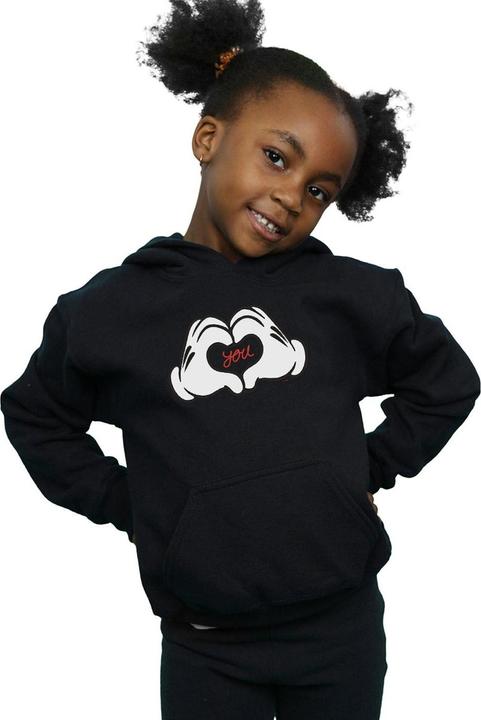 Immagine prodotto Disney Mickey Mouse Loves You Felpa con Cappuccio Ragazze (116)