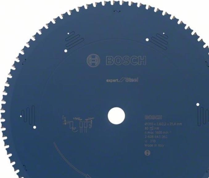 Image du produit Bosch Professional Zubehör Lame de scie circulaire Expert for Steel, 355 x 25,4 x 2,6 mm, 80