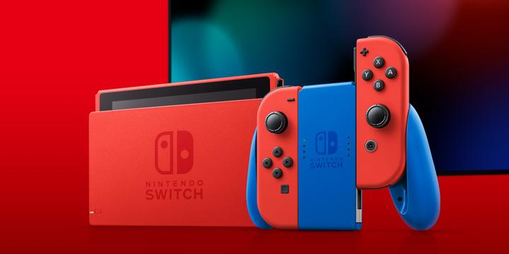 Produktbild Nintendo Switch - Mario Red & Blue Edition