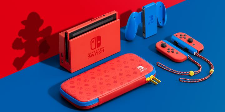 Produktbild Nintendo Switch - Mario Red & Blue Edition