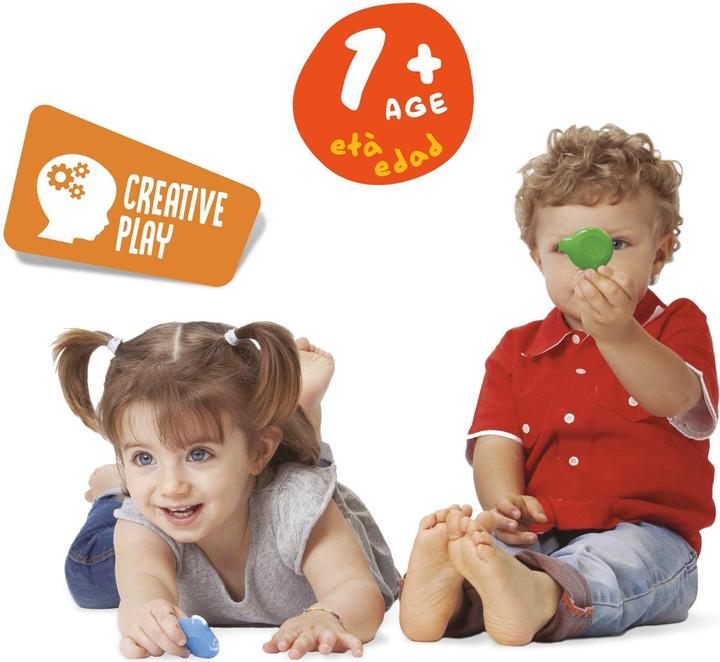 Actual product image Carioca Misiak Baby Crayons 6 Colours (6 colours, 6 x)