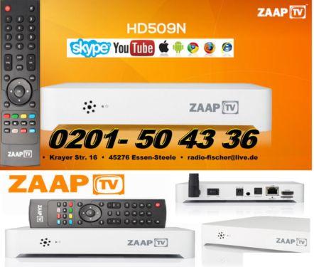 Produktbild ZaapTV HD509N IPTV Mediaplayer, 1 Jahr content Service