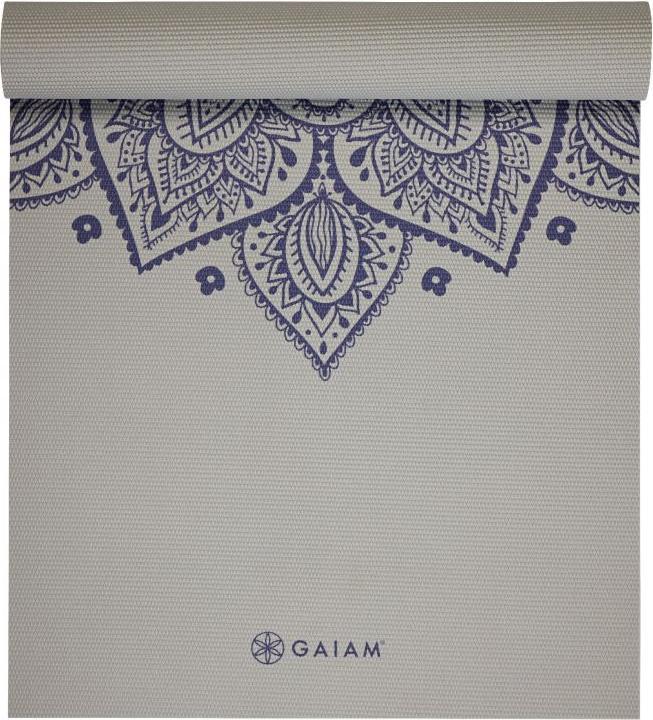 Actual product image Gaiam Sundial Flower Yoga Mat 5 mm Classic Printed (5 mm)
