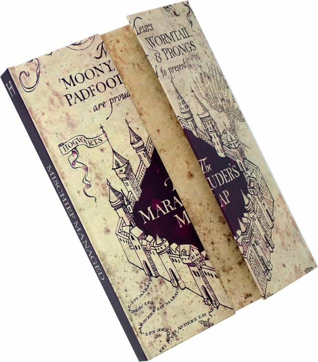 Produktbild Blue Sky Harry Potter bloc-notes magnétique A5 Marauders Map (carton de 6) (A5, Liniert)