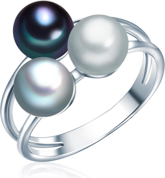 Image du produit Valero Pearls Femme argent sterling perle d'eau douce de culture argent - 3958 (56, Argent 925)