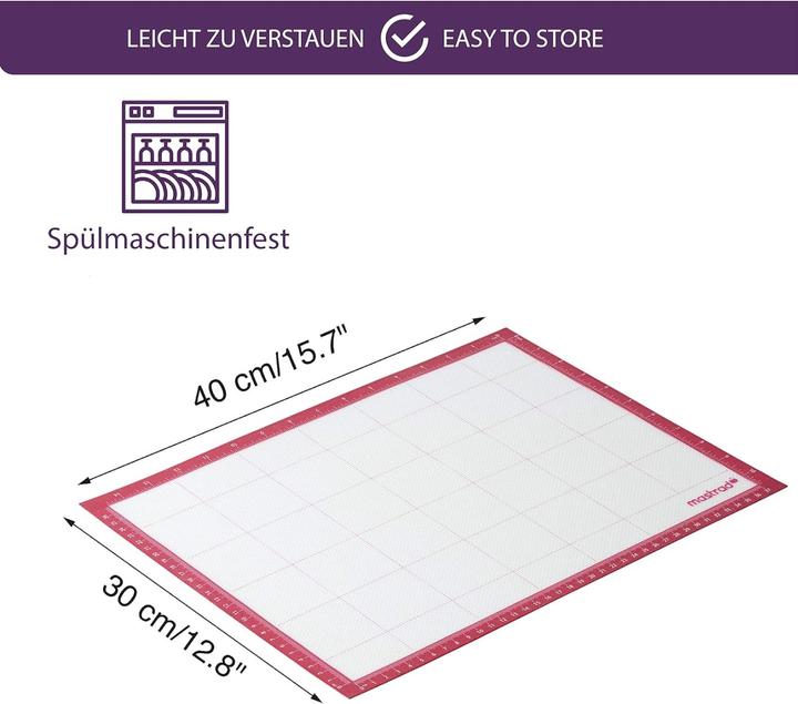Image du produit Mastrad Tapis de cuisson en silicone (30 x 40 cm)