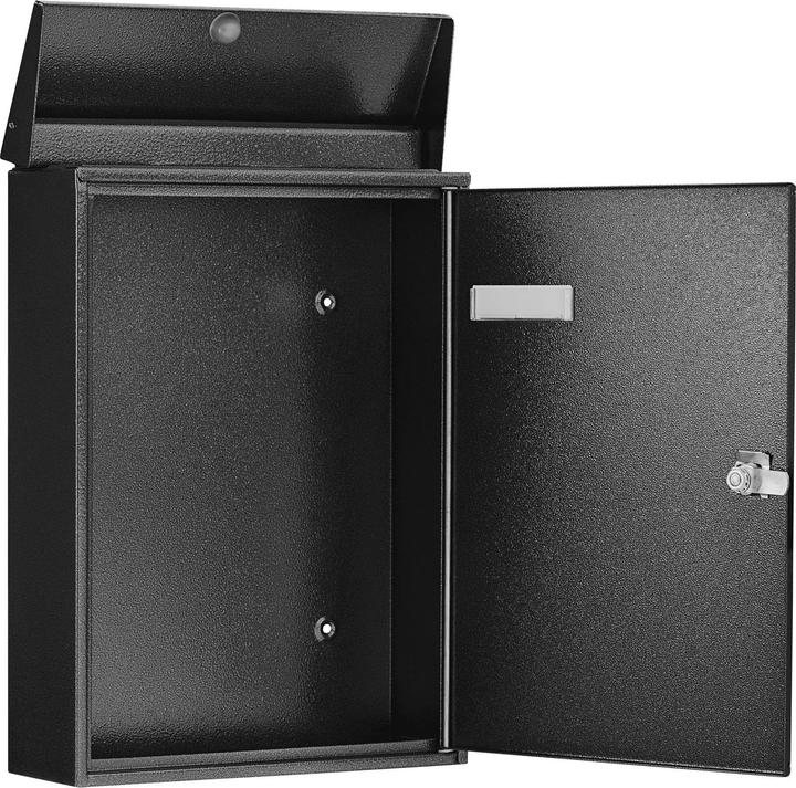 Productafbeelding Burg Wächter Brievenbus LETTER H370xB270xD92mm Verzinkt Staal IJzer Inzetstuk-W230xH32mm