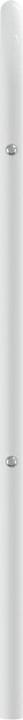 Actual product image VidaXL Kopfteil Metall Weiss 200 cm, Farbe: Weiss, Material (206 x 3 x 100 cm)