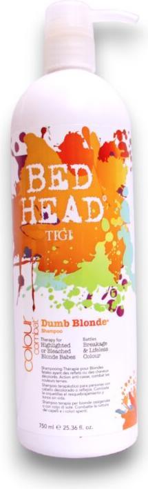 Tigi Bed Head Dumb Blonde Shampoo 750ml (750 ml, Flüssiges Shampoo)
