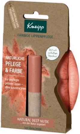 Actual product image Kneipp Colour Lip Care Deep Nude (tinted lip care)