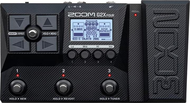 Actual product image Zoom G2X FOUR (EMBARGO) Guitar Multi-Effects Pedal (Guitar)
