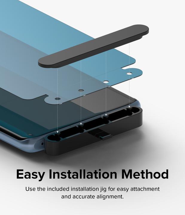 Produktbild Ringke Screen Protector for Oneplus 12R DUAL EASY FILM 2 pack, w installation Jig (2 Stück, OnePlus 12R)