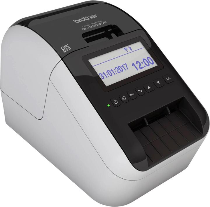 Image du produit Brother QL-820NWBcVM incl. 3 rouleaux d'étiquettes (300 dpi)