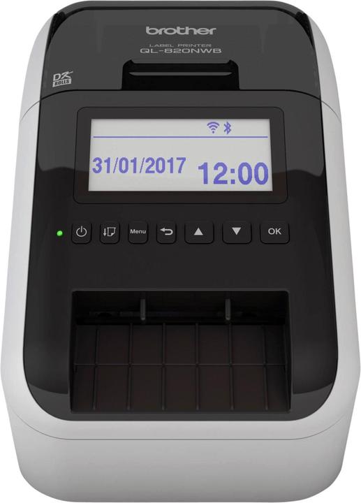 Brother QL-820NWBcVM inkl. 3 Etikettenrollen (300 dpi)