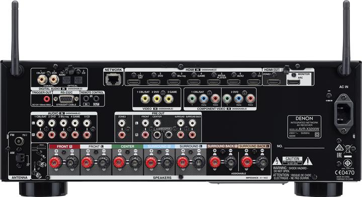 Immagine prodotto Denon Avr-X3200w (7.2 canali, FM)