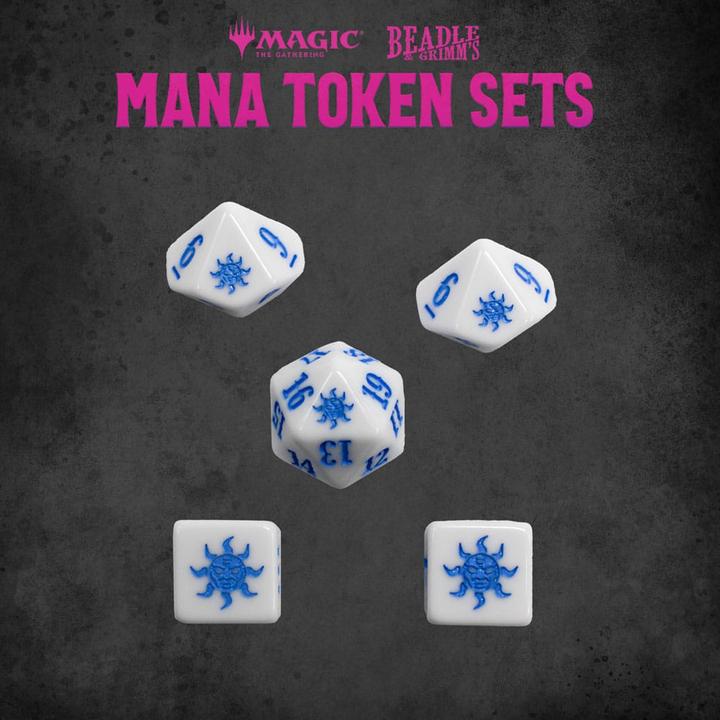 Actual product image Beadle & Grimm´s Magic the Gathering Dice and Token Pack White Mana