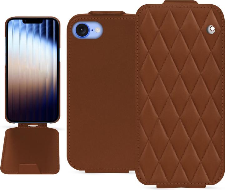Actual product image Noreve Vertical leather shell (Apple iPhone 16e)