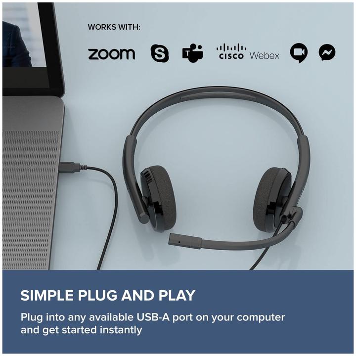 Immagine prodotto Creative Cuffie Crea HS-220 51EF1070AA001 (Cablato, USB-A)