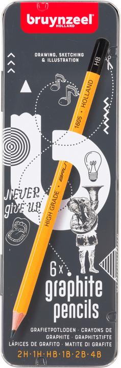 Produktbild Bruynzeel Bleistift 6er-Set (2H, 6 x)