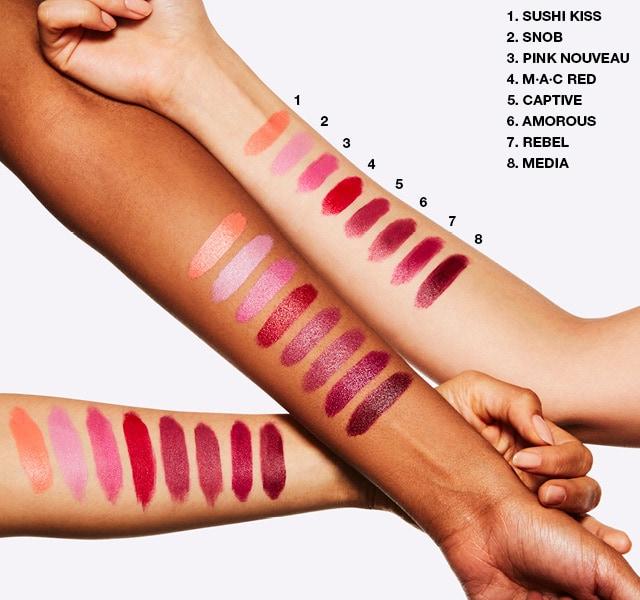 Actual product image MAC Cosmetics Satin Lipstick (twig)