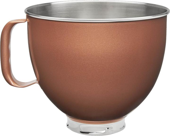 Produktbild KitchenAid Edelstahlschüssel 4.8 l kupfer matt Rührschüssel