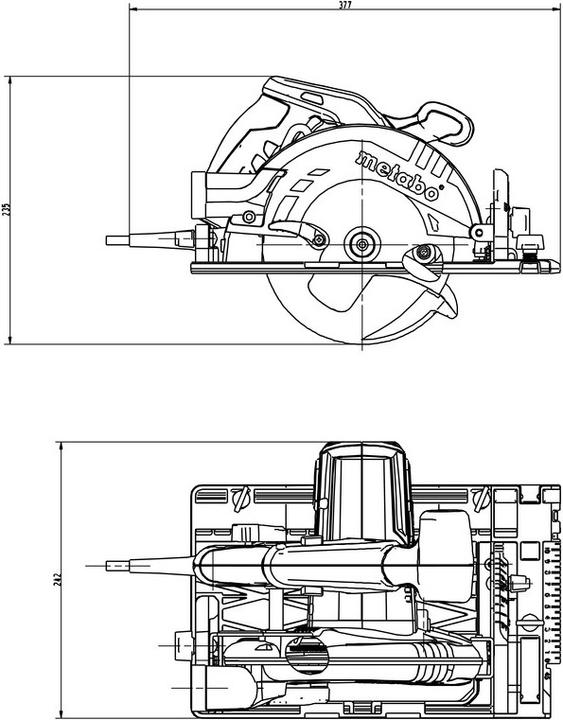 Produktbild Metabo KS 55 FS Set