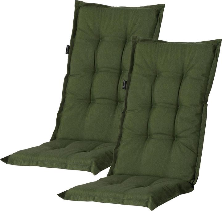 Casativo Comfortable high backrest cushion, set of 2 (123 x 50 cm)