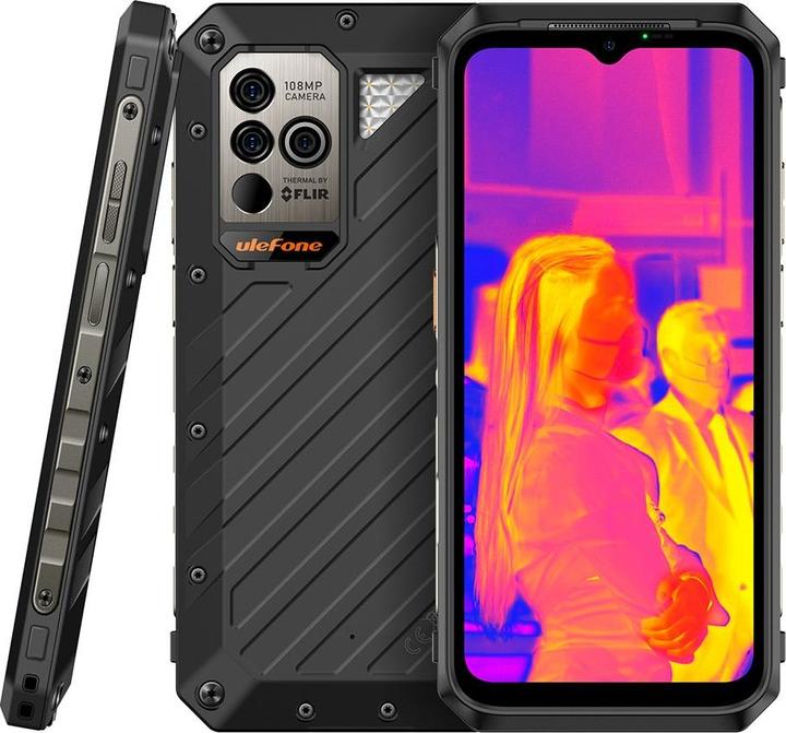 Produktbild Ulefone Power Armor 18T Ultra (512 GB, Schwarz, 6.57", Dual SIM, 108 Mpx, 5G)