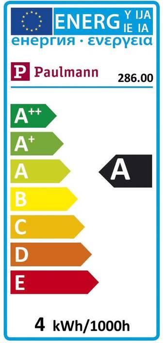 Energy Label Paulmann Vintage (E27, 4 W, 200 lm, 1 x, A)