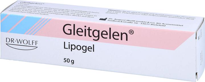 Produktbild Dr. Wolff Gleitgelen Lipogel, 50 g GEL (Intimgel)